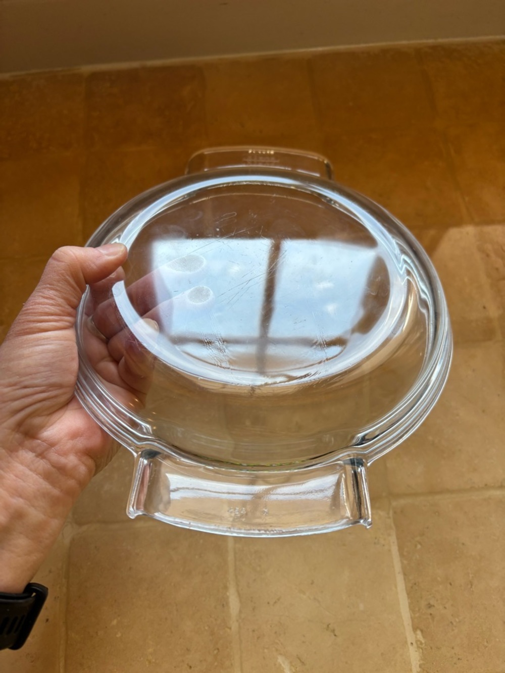 Pyrex Replacement Glass Lid 454X – Round Casserole Cover